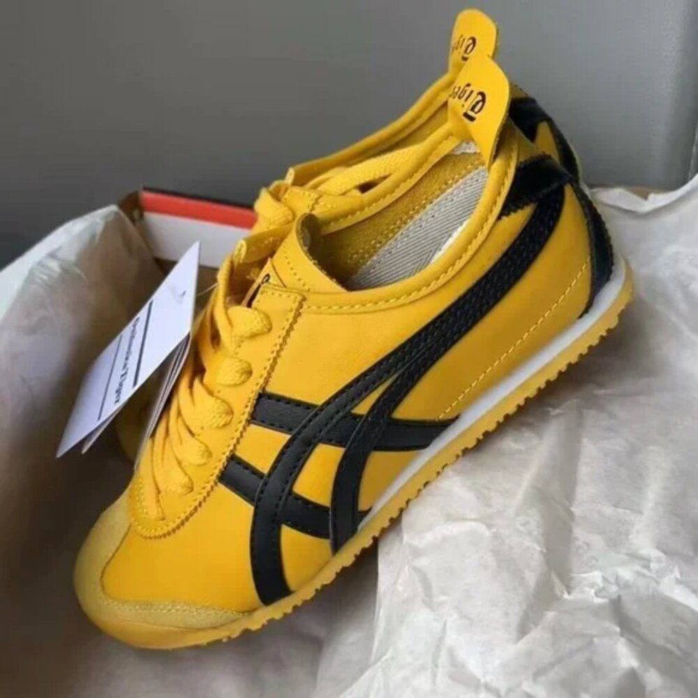 Onitsuka Tiger Yellow MEXICO 66 SLIP-ON Series Sneakers - Picture 4 of 6